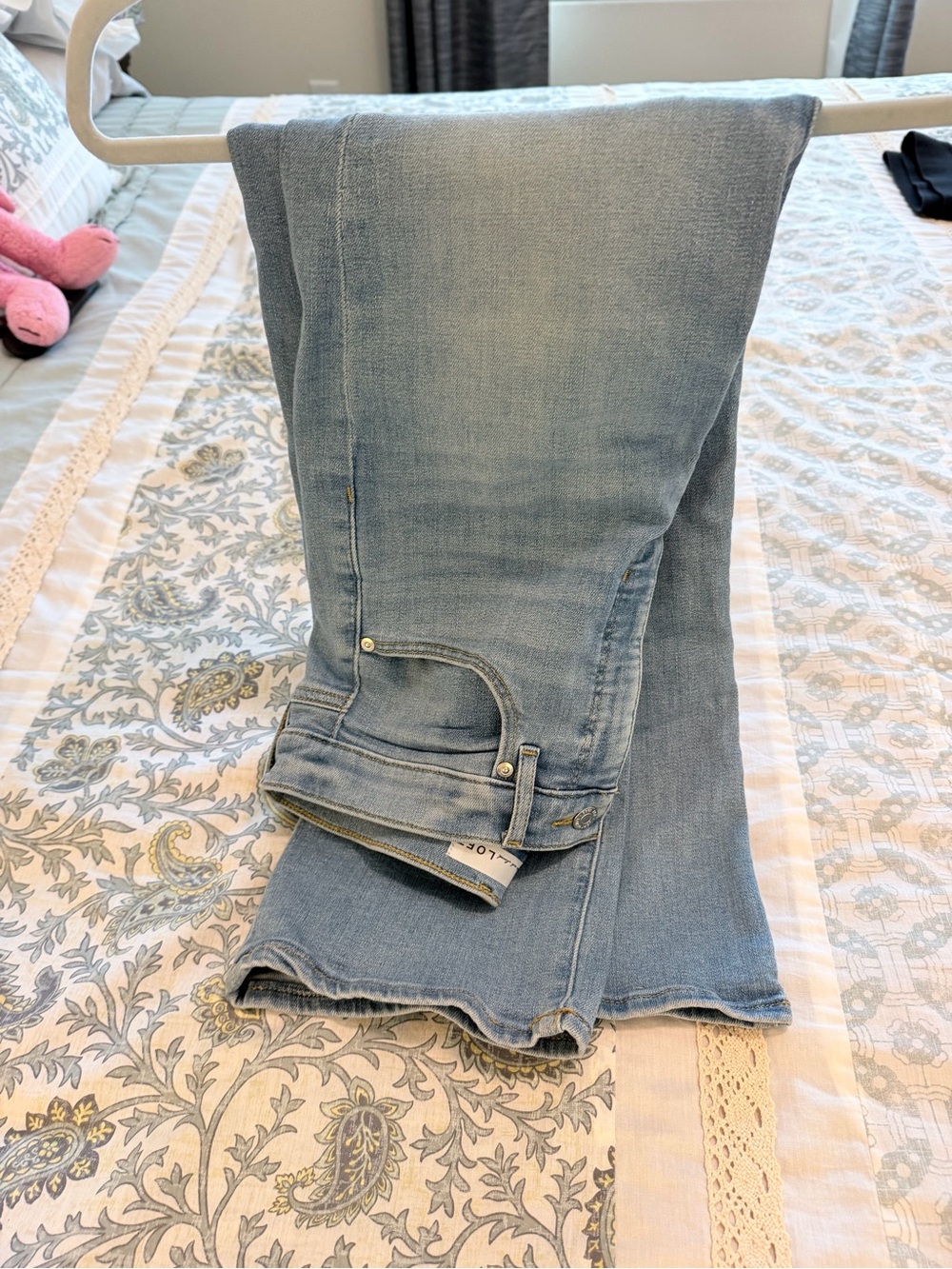 LOFT Light Blue Flare Jeans